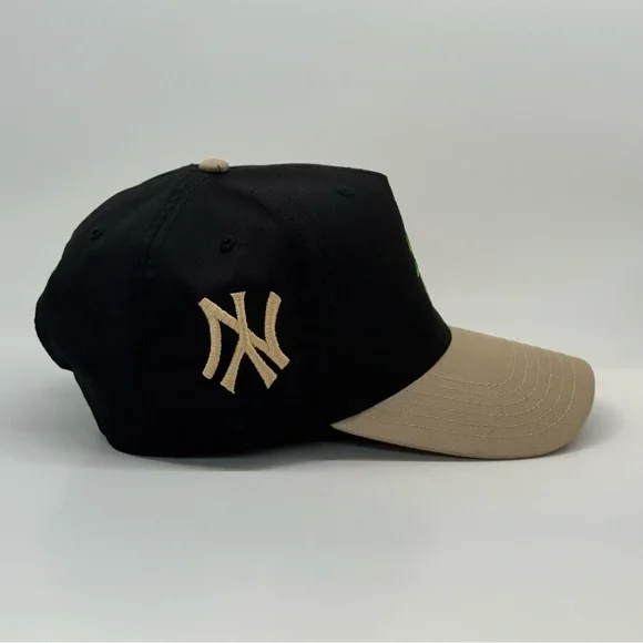 New York Bonsai Tree Black and Khaki Snapback - Picture 3 of 8